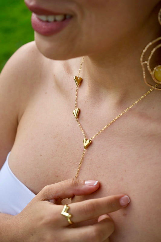 Collar Mini-Corazones