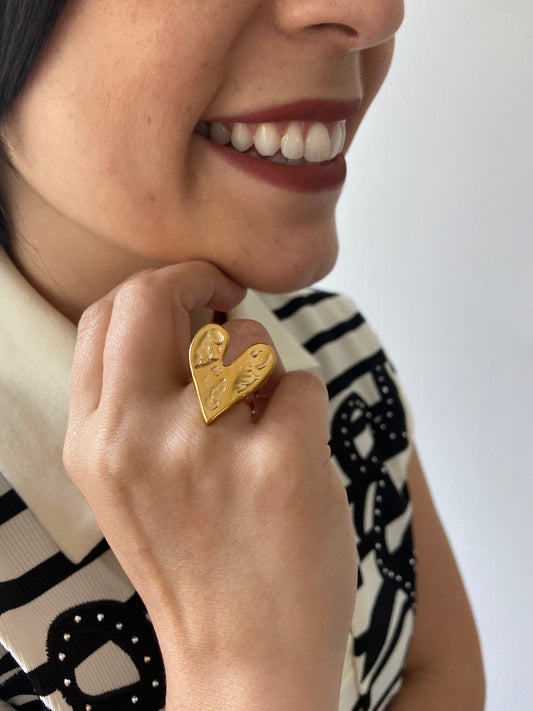 Anillo corazón